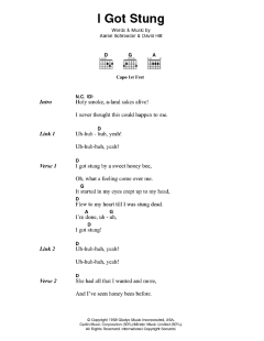 I Got Stung von Elvis Presley (Download) 