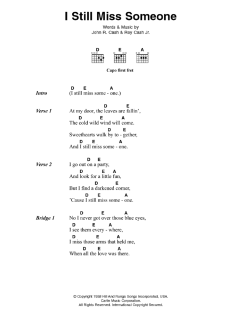 I Still Miss Someone von Johnny Cash (Download) 