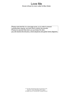 Love Me von Elvis Presley (Download) 