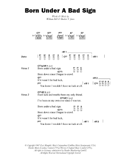 Born Under A Bad Sign von Albert King (Download) 