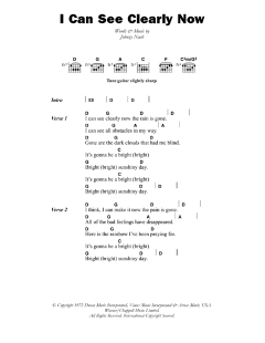 I Can See Clearly Now (Download) 