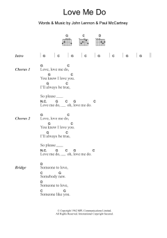 Love Me Do von The Beatles (Download) 