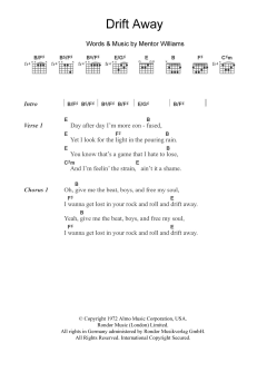 Drift Away von Dobie Gray (Download) 