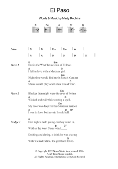 El Paso von Marty Robbins (Download) 
