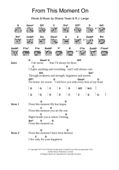 From This Moment On von Shania Twain (Download) 