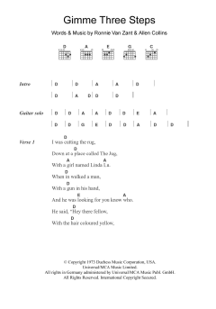 Gimme Three Steps von Lynyrd Skynyrd (Download) 