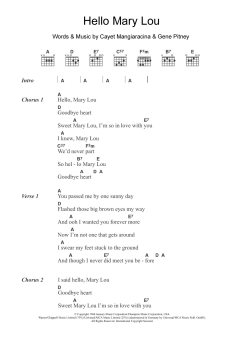 Hello Mary Lou von Ricky Nelson (Download) 