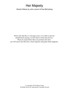 Her Majesty von The Beatles (Download) 