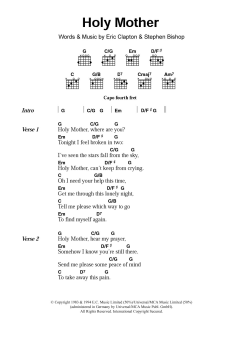 Holy Mother von Eric Clapton (Download) 