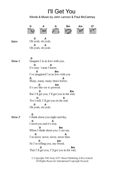 I'll Get You von The Beatles (Download) 