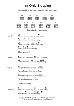 I'm Only Sleeping von The Beatles (Download) 