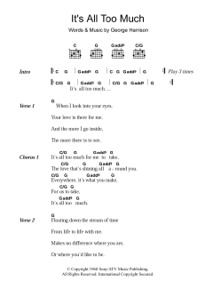 It's All Too Much von The Beatles (Download) 