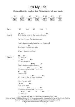 It's My Life von Bon Jovi (Download) 