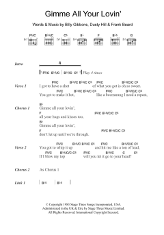 Gimme All Your Lovin' von ZZ Top (Download) 