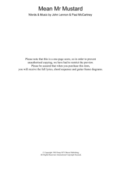 Mean Mr Mustard von The Beatles (Download) 