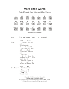 More Than Words von Extreme (Download) 