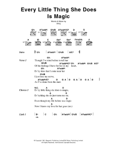 Every Little Thing She Does Is Magic von The Police (Download) 