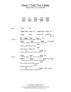 Have I Told You Lately (Download) 