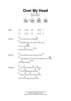 Over My Head von Fleetwood Mac (Download) 