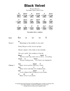 Black Velvet von Alannah Myles (Download) 
