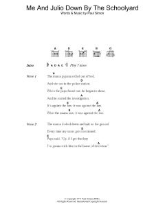 Me And Julio Down By The Schoolyard (Download) 