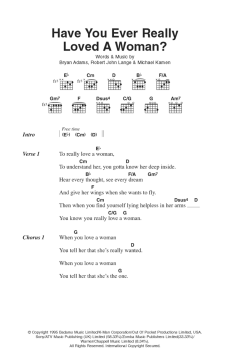 Have You Ever Really Loved A Woman? von Bryan Adams (Download) 