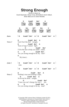 Strong Enough von Sheryl Crow (Download) 