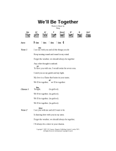 We'll Be Together von Sting (Download) 