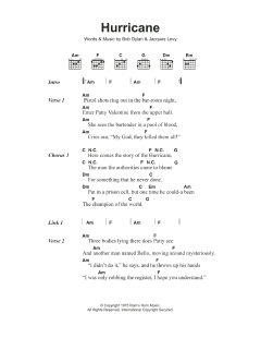 Hurricane von Bob Dylan (Download) 