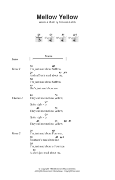 Mellow Yellow von Donovan (Download) 