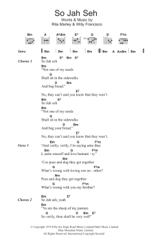 So Jah Seh von Bob Marley And The Wailers (Download) 