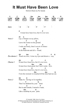 It Must Have Been Love von Roxette (Download) 