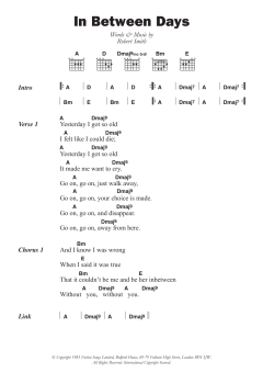 In Between Days von The Cure (Download) 