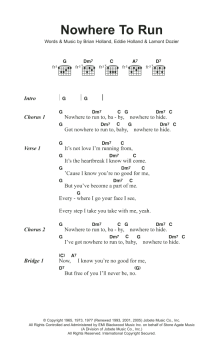 Nowhere To Run (Download) 