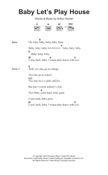 Baby, Let's Play House von Elvis Presley (Download) 