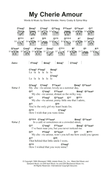 My Cherie Amour von Stevie Wonder (Download) 