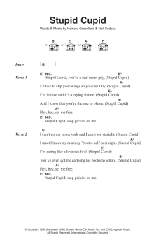 Stupid Cupid von Connie Francis (Download) 