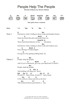 People Help The People von Cherry Ghost (Download) 