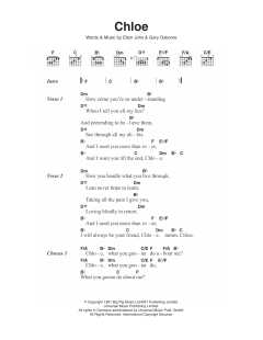 Chloe von Elton John (Download) 