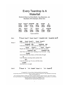 Every Teardrop Is A Waterfall von Coldplay (Download) 