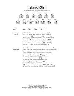Island Girl von Elton John (Download) 