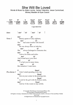 She Will Be Loved von Maroon 5 (Download) 