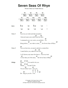 Seven Seas Of Rhye von Queen (Download) 