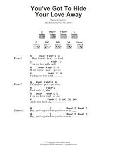 You've Got To Hide Your Love Away von The Beatles (Download) 