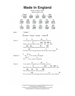 Made In England von Elton John (Download) 