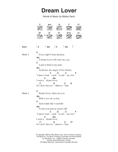 Dream Lover von Bobby Darin (Download) 