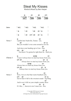 Steal My Kisses von Ben Harper (Download) 