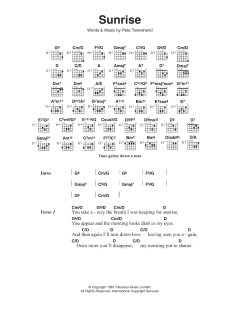 Sunrise von The Who (Download) 