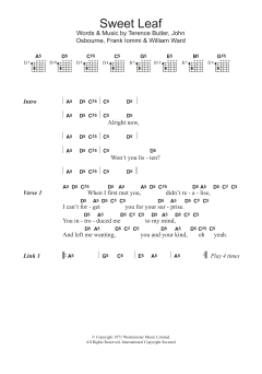 Sweet Leaf von Black Sabbath (Download) 