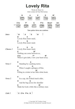 Lovely Rita von The Beatles (Download) 